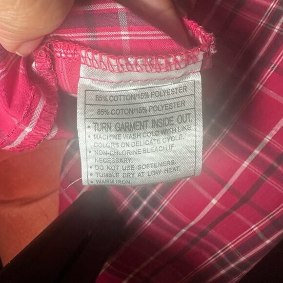 Ariat Pro Series Fitted Pink Shirt – Size S - Picture 14 of 14